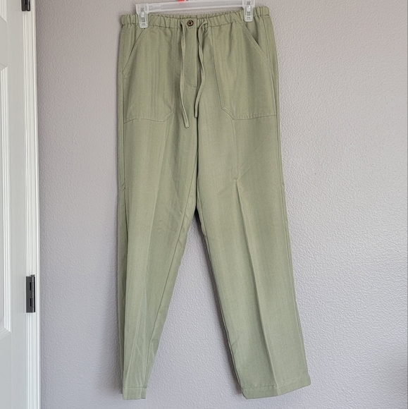 LA CABAÑA ,ALL NIGHT LONG PANTS  OLIVE GREEN/SIZE  PS. - Picture 1 of 9